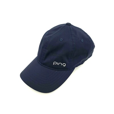 Ping Women 110 Golf Hat Adjustable Hook Loop Closure Black w  display picture 3