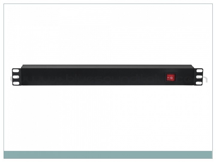 Multipresa Rack 19 Showgear 8 Uscite Schuko 1U - Alimentazione Sicura