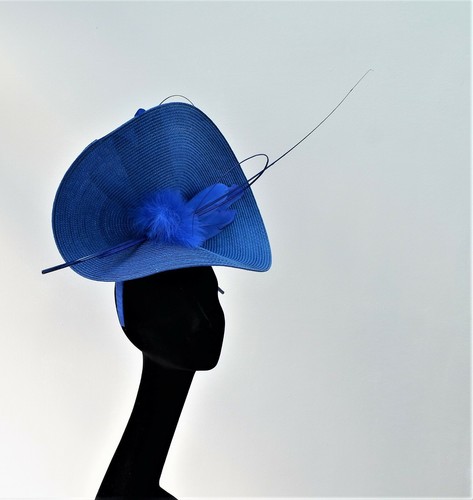 Swift - Sapphire Blue Fascinator BY 