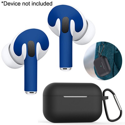 Download Apple Airpod Pro Blue Skin Wrap Vinyl Decal Black Airpods ...