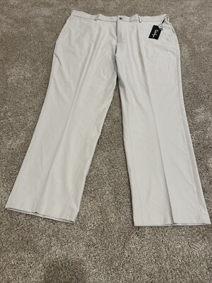 NWT Walter Hagen Men’s 11 Big Tall Majors Golf Pants Size 44x32 Light  Khaki