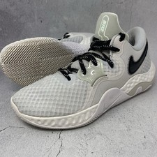 Nike Mens Renew Elevate 2 CW3406-007 Gray Basketball Shoes Sneakers Sz 8 M