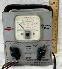 Vintage Sencore Transpak PS-103 Power Supply 24 Volt Max Untested