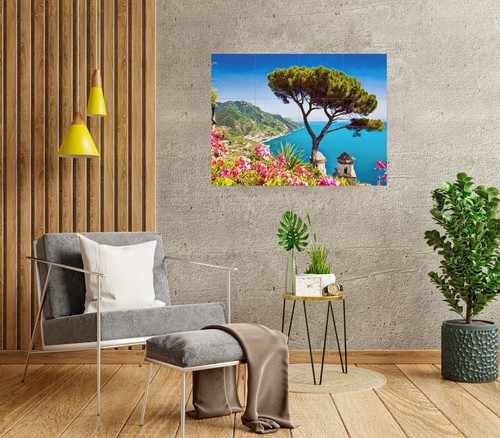 Mosaik Keramik Platte von Ravello Italien Backsplash Wandfliese Wandbild Kunst - Bild 2 von 5