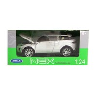 Neu Welly Nex Diecast 1:24 Range Rover Evoque Weiß
