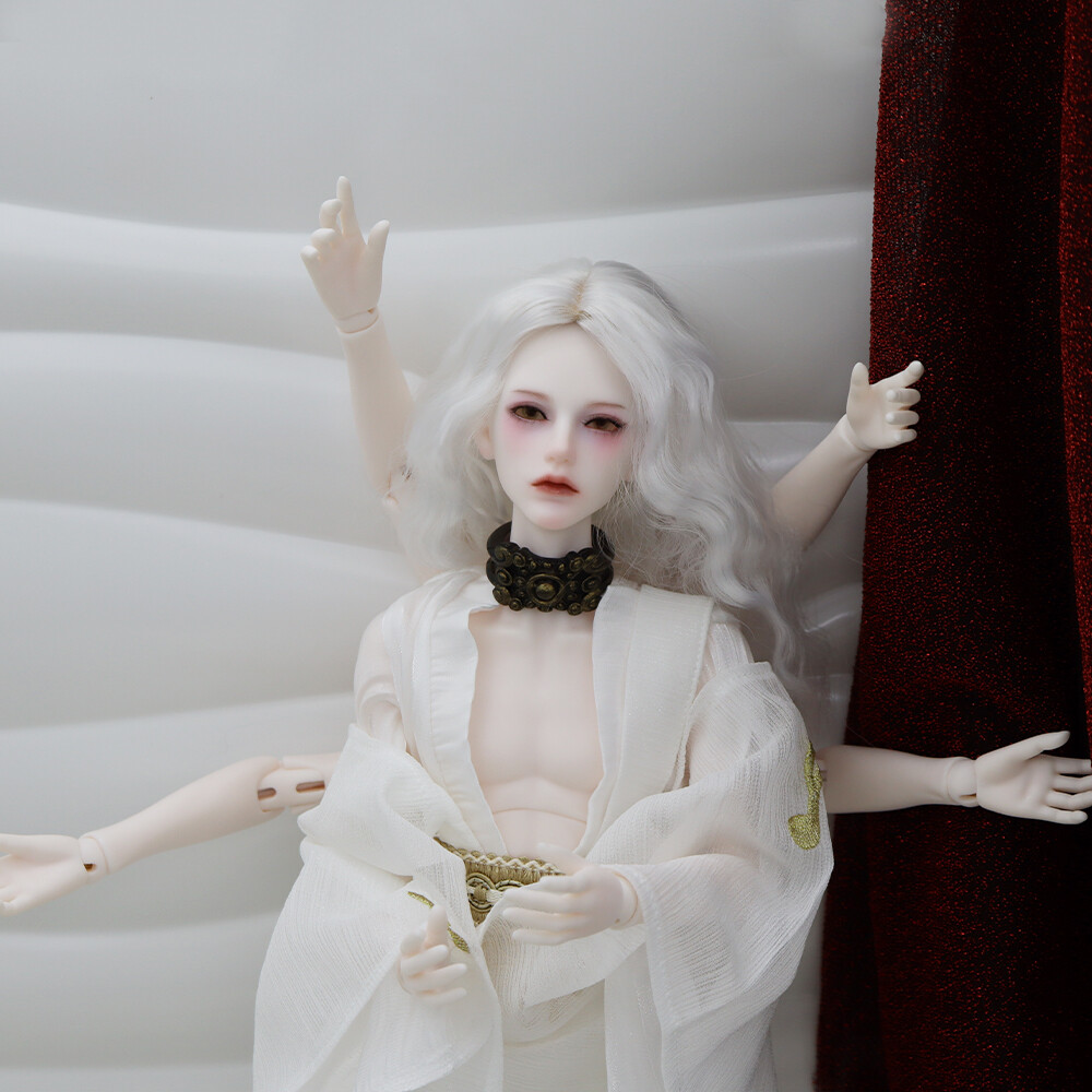 Full Set 1/4 BJD SD Ball Joint Resin 45cm Male Six Hands Ace