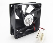 Brushless DC Cooling Fan 80mm x 80mm x 25mm 7 Blades 12V 8025 4-pin power supply