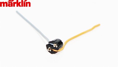 Märklin H0 E276770 Lampenfassung Bi-Pin mit Kabeln - NEU + OVP
