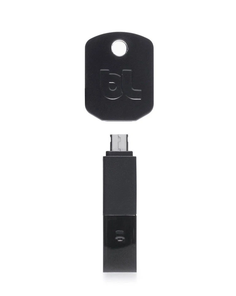 KI-BL-L - BLUELOUNGE KII - LIGHTNING/USB KEYCHAIN CHARGER, BLACK- BNIB. - Image 2 of 3