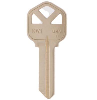 Kwikset KW1 House Keys Cut by Code OR Random Key 5-pin Copy - Bulk