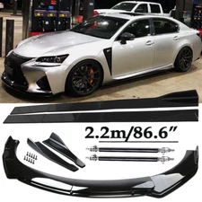 Front Bumper Lip Spoiler Side Skirts Rear For Lexus IS F IS200t IS250 IS300 Glos