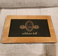 LFD La Flor Dominicana Andalusian Bull Empty Wooden Cigar Box 11⅝x7½x1¾