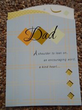 FATHER'S DAY GREETING CARD FOR A WONDERFUL DAD; BRAND NEW; MADE IN USA