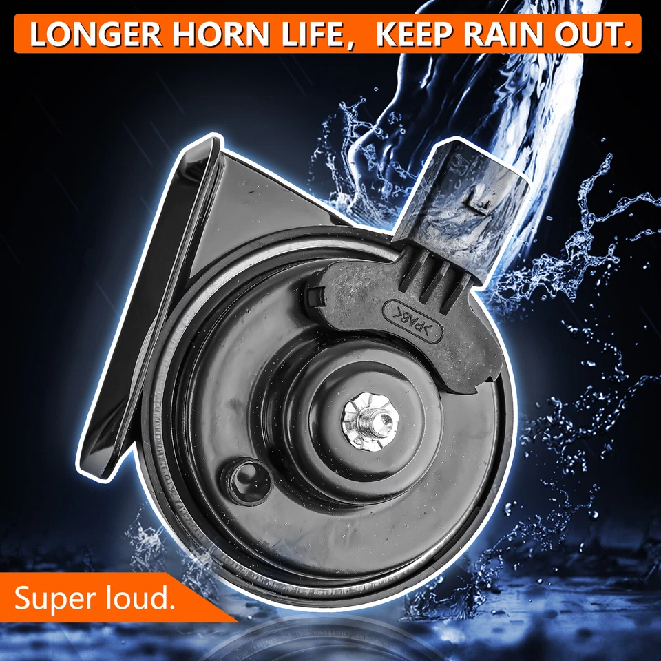 Bocina de caracol fuerte x2 12V 110-125db para Mercedes W176 W212 W221 W222 R172 W166 X166 Foto 3 de 4