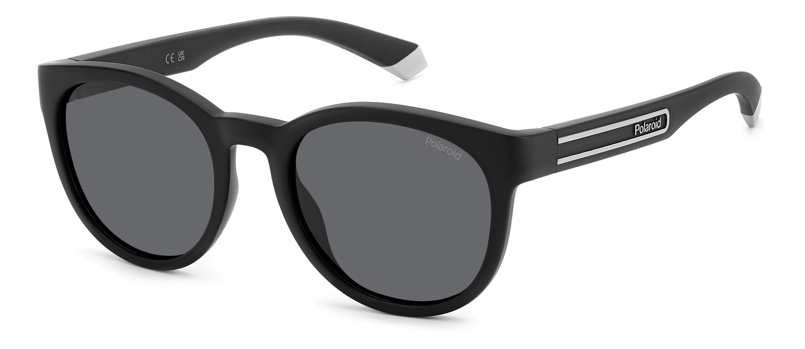 Polaroid PLD 2150/S 08A Black Grey 52mm Unisex Sunglasses