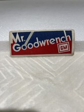 Vintage GENERAL MOTORS GM MR. GOODWRENCH Auto Repair Advertising 4.5”x 2 “