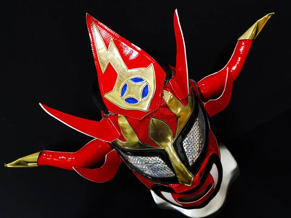 JUSHIN LIGER MÁSCARA DE LUCHADOR DISFRAZ LUCHADOR LUCHA LIBRE MÁSCARA MEXICANA Foto 2 de 4