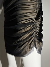 GAUGE81 “Perry” Mesh Slip Mini Dress UK XXS NEW