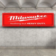 Heavy Duty Tools 2x8 ft Flag Professional Power Tool Garage Wall Man Cave Banner