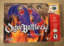 Ogre Battle 64: Person of Lordly Caliber Nintendo 64 N64 CiB Authentic Tested