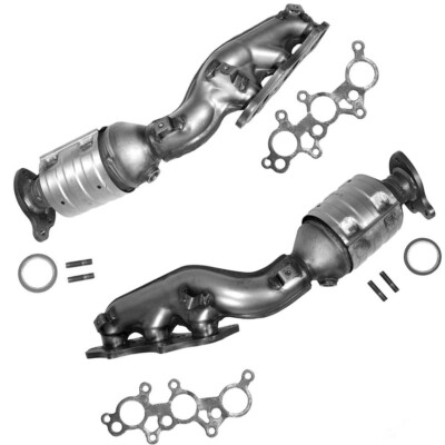 2010-2012 TOYOTA 4Runner 4.0L Manifold Catalytic Converter 2 PIECES PAIR