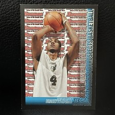 Bracey Wright 2005-06 Bowman Draft Picks Rookie Card #139 RC Timberwolves