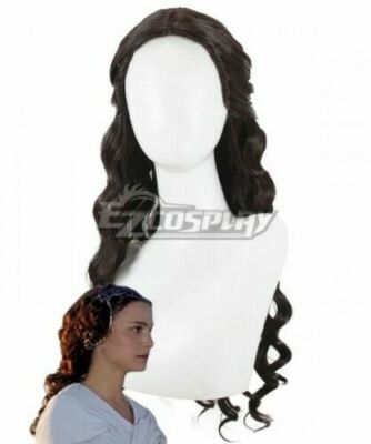 Star Wars Episode II Padme Amidala Padme Naberrie Brown Cosplay Wig
