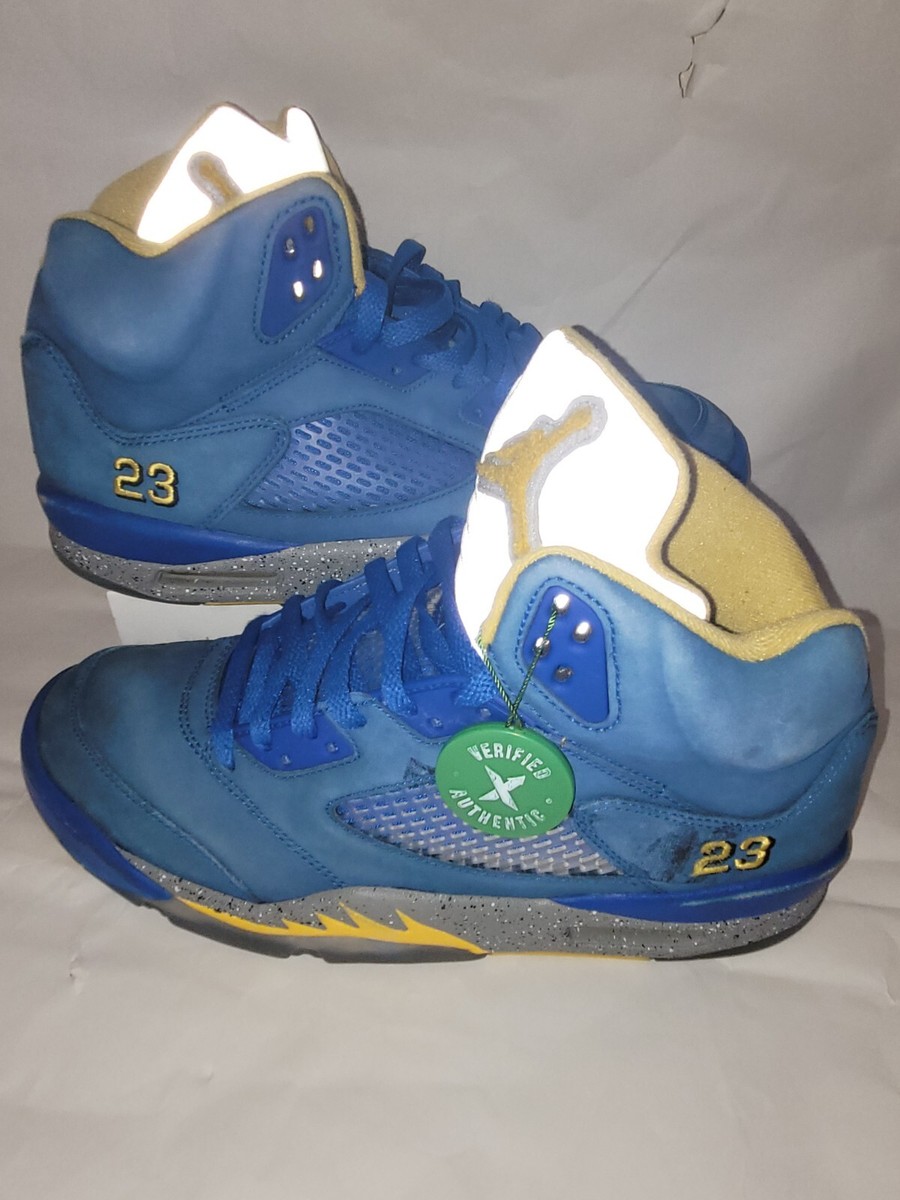 Air Jordan 5 Retro JSP Laney Varsity Royal Style # CD2720-400 Size 