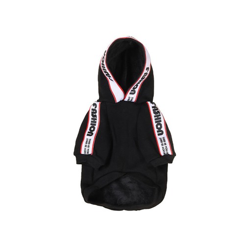 Pet Winter Fleece Coat Thickened Two-Legged Hooded Sweater Small and Medium Dogs - Picture 11 of 12