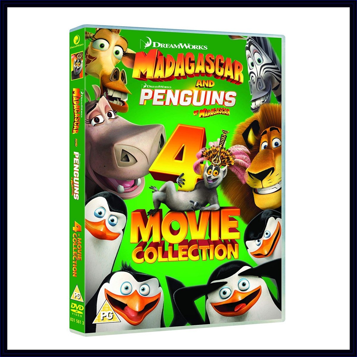 MADAGASCAR AND PENGUINS OF MADAGASCAR: 4-MOVIE COLLECTION* BRAND