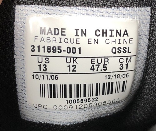 Nike Black Rival MD 2 Bowerman Herren Track Spikes Schuhe 311895-001 Größe 13 Neu  - Bild 12 von 12