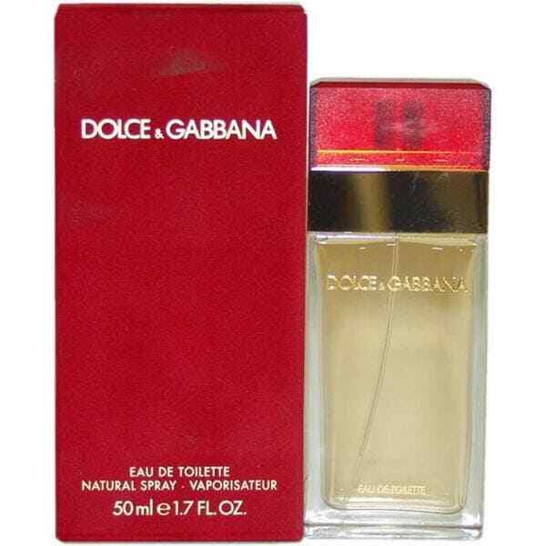 dolce and gabbana red top perfume