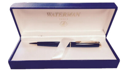 Vintage Waterman Hemisphere Writing Pencil Marbled Green & Gold Trim 0.5 mm NOS
