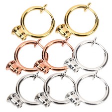 8PCS Clip Earring Backs Clip Earring Converter Earring Findings Components