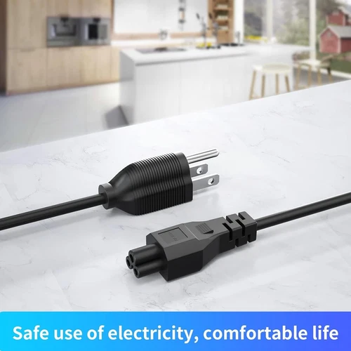6ft UL 18AWG AC Power Cord Cable For LG 49UB8300 49UB8500 49UF6700 49UF7600 TV - Picture 6 of 7