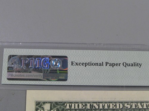 Choice UNC 1988-A Binary Radar FRN Note PMG 64 EPQ. G 00099000 L. #11 - Picture 9 of 11