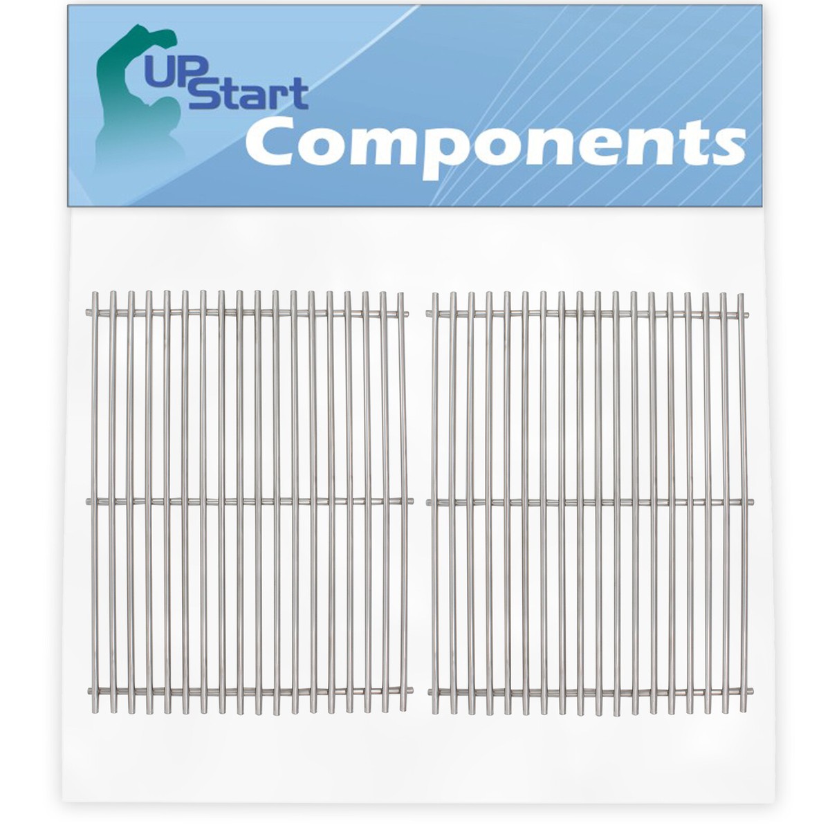 2-Pack BBQ Grill Cooking Grates Parts for Nexgrill 720-0549