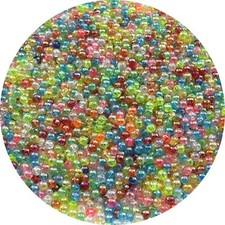 2000pcs 4mm Acrylic Round Beads AB Colors 4mm, Mixed