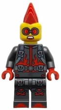 LEGO Ninjago Miss Demeanor Minifigure with KaFire Blasts New Ninja Villain
