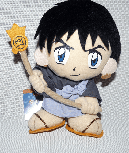 8" Inuyasha Miroku Plush Rumiko Takahashi 2004 Shogakukan Yomiuri TV, Sunrise - Picture 3 of 6