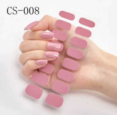  32 Stück Nagelfolie selbstklebende Nagelfolie Nailwraps Neu Top CS008 