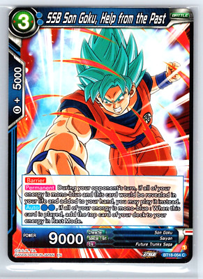 Dragon Ball Super SSB Son Goku, Help From The past BT18-054 C - NM