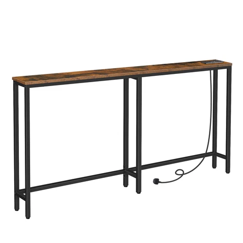 Konsolentisch mit Ladestation Flurtisch Sofatisch Vitrinentisch - Bild 22 von 23