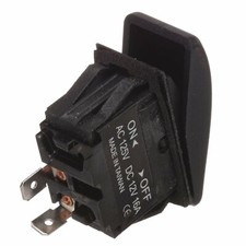 Seachoice 10801 Rocker Switch   SPST   2 Terminal   Non Illuminated   On/Off ...