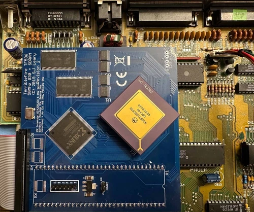 TF536 + AmigaOS 3.2.3 + Kickstart ROM + 4GB CF Karte Amiga 2000