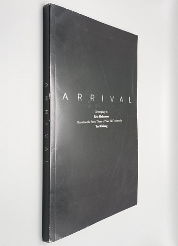 ARRIVAL 2016 FYC For Your Consideration Best Screenplay Eric Heisserer Script
