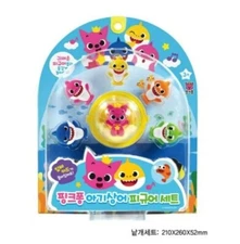 Pinkfong Baby Shark Family Figure Set 6 Figures Korean Toy