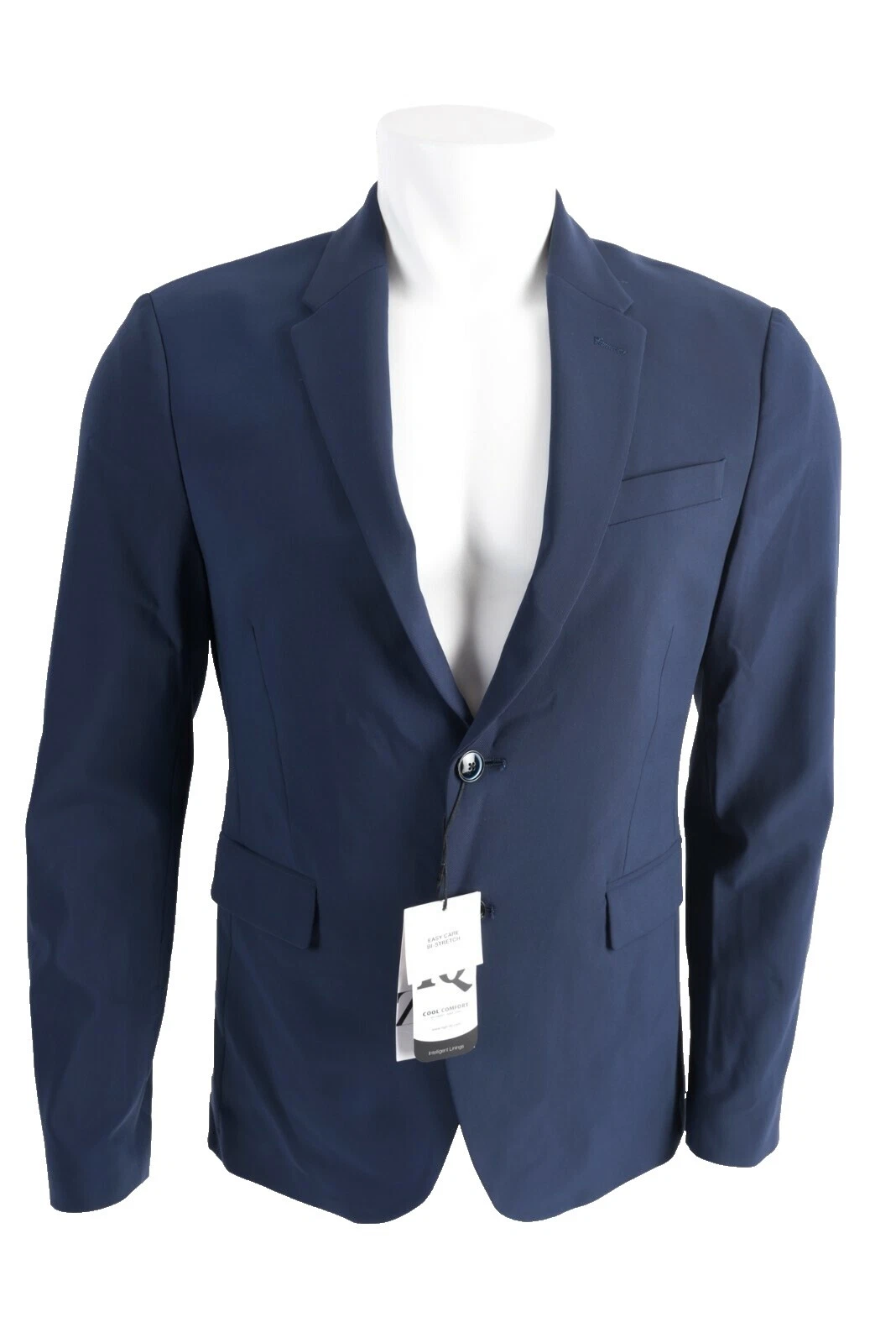 Blazers Zara sólido para hombres