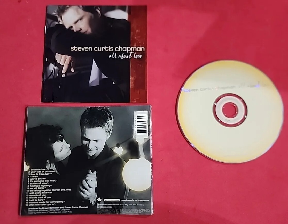 All About Love CD By Steven Curtis Chapman - VERY GOOD - Tested 
