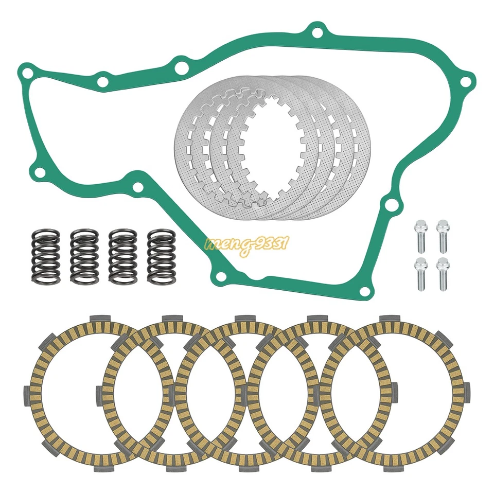 Kit de placas de fricção de embreagem junta de mola para Honda CR85R CR85RB Expert 2003-2007 - Imagem 2 de 4